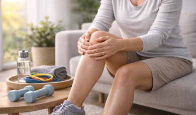 Oefeningen en tips bij knieklachten
